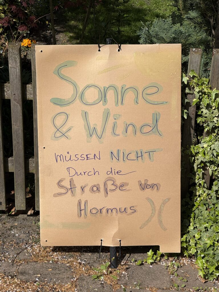 Ein schönes Plakat in Seelze